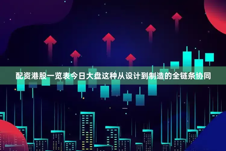 配资港股一览表今日大盘这种从设计到制造的全链条协同