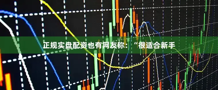 正规实盘配资也有网友称：“很适合新手