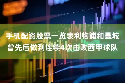 手机配资股票一览表利物浦和曼城曾先后做到连续4次击败西甲球队